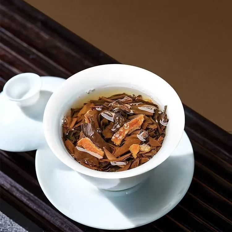 秋天喝茶指南，老白茶与新会陈皮的功效作用